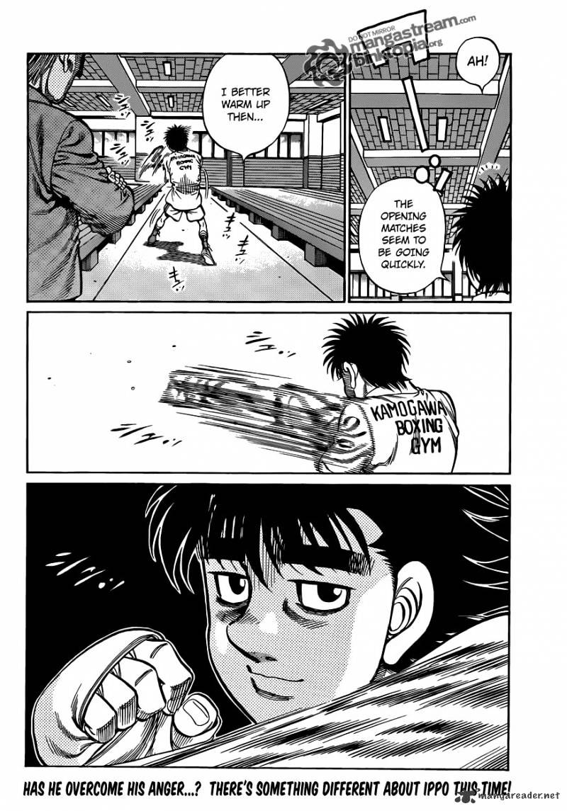 Hajime no Ippo: Fighting Spirit, Chapter 929 image 18